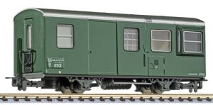 Dienstwagen D/s 6501 gr�n �BB Ep.III-IV - Liliput 344431 Spur H0e