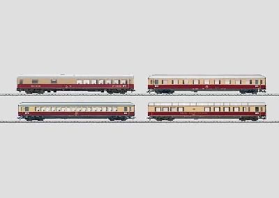 5  tlg  Blauer Enzian DB  NEU - Maerklin 00776 Spur H0