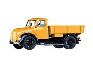 Magirus Mercur 120 S gelb Rundhauber mit Pritsche - Maerklin 18226 1:32