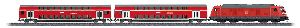 Regional Express Diesellok BR 245 mfx Sound 3-teilig - Maerklin 29479.1 Spur H0