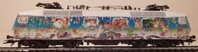 Ellok BR 120 DB Delta--Weihnachtslok Neu - Maerklin 33531 Spur H0
