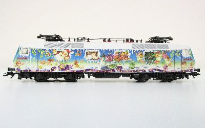 E-Lok BR 120 129-2 DB Weihnachtslok Digital - Maerklin 37531 Spur H0