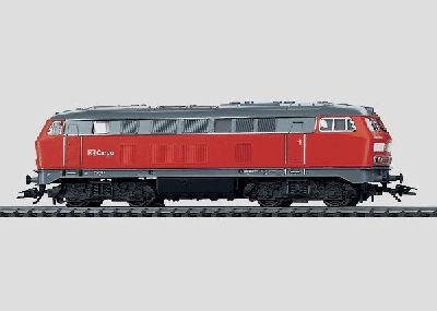 DIESELLOK BR 216 DB Cargo  Digital,  Ausstellungsst�ck - Maerklin 37744 Spur H0