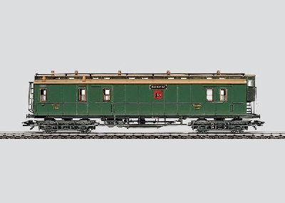 Schnellzug-Postwagen P Post4 KWStB - Maerklin 4229 Spur H0