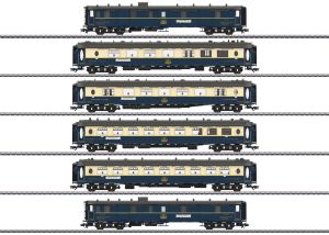 Pullmanwagen-Set EDELWEISS CIWL 6-tlg. LIM. - Maerklin 42470 Spur H0