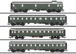Schnellzugwagen-Set �BB III 4-tlg. - Maerklin 42525 Spur H0