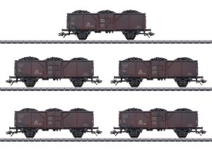G�terwagenset DB 5-tlg. MHI 01.2025 - Maerklin 44311 Spur H0