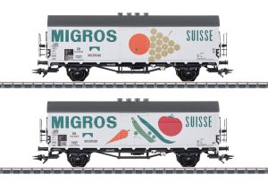 K�hlwagen-Set Migros DB - Maerklin 46173 Spur H0