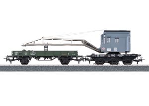 Kranwagen-Set mit Digital-Funktionen mfx - Maerklin 46719 Spur H0