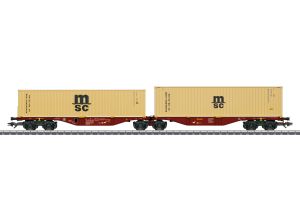 Tragwagen Sggrss80 Touax B - Maerklin 47816 Spur H0