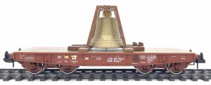 Schwertransportwagen Rlmmp 700 DB IV Glocke Frauenkirche - Maerklin 5419 Spur 1