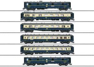 Pullmanwagen-Set EDELWEISS 6-tlg. mfx/DCC LIM. - Maerklin 58000 Spur 1