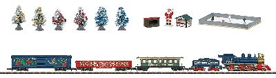 Weihnachtszug mit Weihnachtsmarkt - Maerklin 81845.1 Spur Z