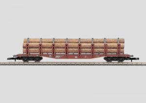 Rungenwagen m.Holzbel. DB - Maerklin 8226 Spur Z