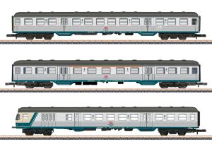 Wagenset Karlsruher Kopf DB A - Maerklin 87183 Spur Z