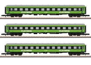 Personenwagen-Set 1 FLIXTRAIN 3-tlg. MHI 05/2025 - Maerklin 87403 Spur Z