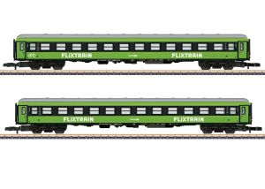 Personenwagen-Set 2 FLIXTRAIN 2-tlg. MHI 05/2025 - Maerklin 87404 Spur Z