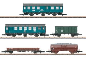 Wagenset Gleisbau DB III 5-tlg. MHI - Maerklin 87761 Spur Z