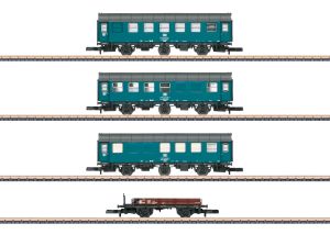 Wagen-Set Bauzug DB - Maerklin 87762 Spur Z