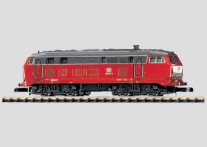 Dielellok BR 218 DB orientrot  Neuwertig - Maerklin 8879 Spur Z