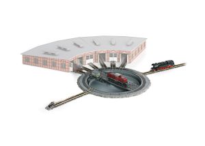 Drehscheibe mit 8 Gleisanschl�ssen - Maerklin 89983 Spur Z