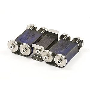 Rollpr�fstand Spur G, blau transparent - Massoth 8101200 Spur 2m / G