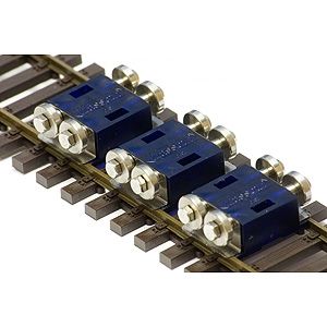 Rollpr�fstand Spur H0, blau transparent - Massoth 8101800 Spur H0