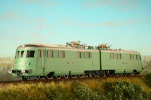 E-Lok Ae 8/14 11852 SBB hellgr�n Umbau - Metrop 728 Spur H0