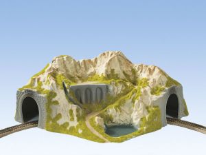 H0 Ecktunnel 1-gleisig gebogen - Noch 05130 Spur H0