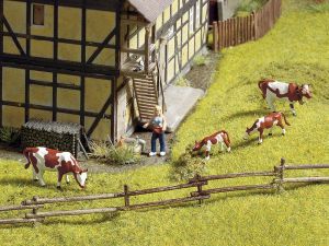 H0 Rundholzzaun - Noch 13010 Spur H0