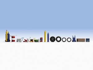 H0 KFZ-Werkstatt-Zubeh�r - Noch 14815 Spur H0