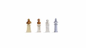 H0 B�sten, 4 St. - Noch 14838 Spur H0