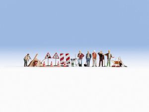 H0 Bauarbeiter und Zubeh�r - Noch 15111 Spur H0
