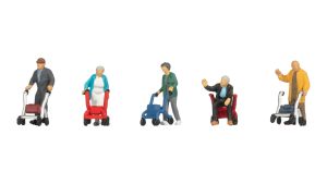Senioren mit Rollator - Noch 15549 Spur H0