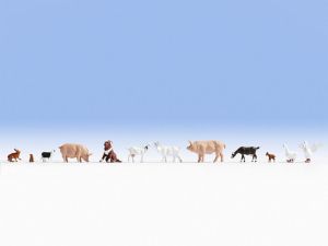 H0 Tiere auf dem Bauernhof - Noch 15711 Spur H0