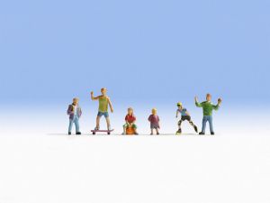 H0 Spielende Kinder - Noch 15810 Spur H0