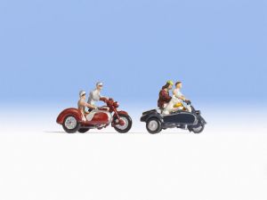 H0 Motorradfahrer - Noch 15905 Spur H0