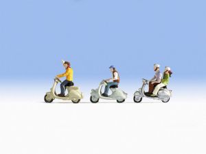H0 Motorrollerfahrer - Noch 15910 Spur H0