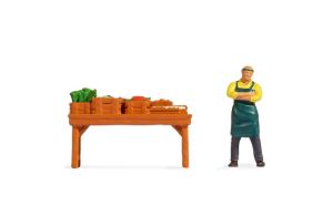 H0 Tiny-Scenes Gem�sestand - Noch 16500 Spur H0