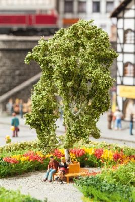 Baum mit Ruhebank 11,5cm - Noch 21642 allgemein