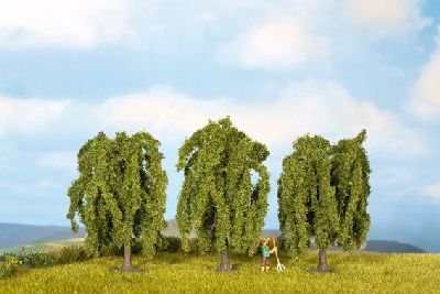 H0/TT Trauerweiden, 3 St�ck - Noch 25130 allgemein