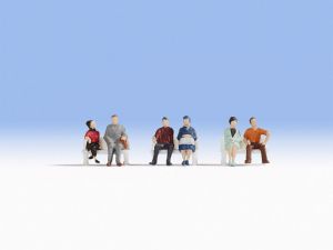 N Sitzende Set - Noch 38130 Spur N