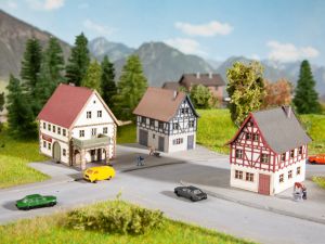 Z Dorf-Set, 3-teilig - Noch 44310 Spur Z