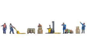 Z 3D Lagerarbeiter - Noch 44502 Spur Z