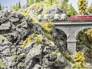 H0 Felsplatte Basalt - Noch 58462 allgemein