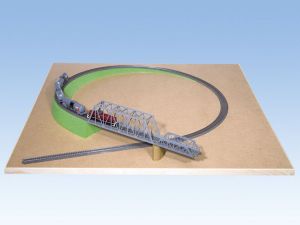 H0 Auffahrt mit B�schung - Noch 99356 Spur H0