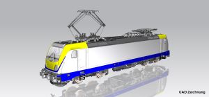 E-Lok BR 187 SNCB VI - Piko 21797 Spur H0