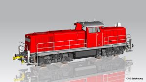 Diesellok BR 296 Railion VI - Piko 22044 Spur H0