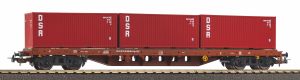 Containertragwagen DSR Contai - Piko 24500 Spur H0