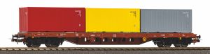 Containertragwagen SNCB V bel - Piko 24539 Spur H0